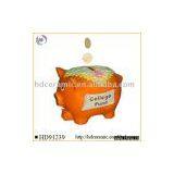 Ceramic Piggy Bank,Ceramic Saving Bank,Ceramic Crafts,Promotion Gift thumbnail-1