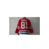 #81 HOSSA Blackhawks Red Color NHL Hockey Jersey thumbnail-1
