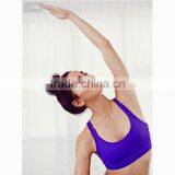 Nylon Spandex Sport Tops Running Fitness Cross Back Sports Bra thumbnail-2