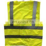 Yellow hi Vis Reflective Safety Vest for Work Safe thumbnail-1