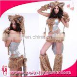 Discount Sexy Wolf Halloween Costumes Design Discount Sexy Wolf Halloween Costumes With Tail thumbnail-2