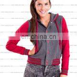 Ladies Letterman Jackets/woman Varsity Jacket/baseball Jackets thumbnail-1