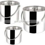 Custom Large Insulated Stainless Steel Ice Bucket With Lid thumbnail-2