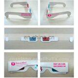 no Minimum Custom Full Color Print Logo Coated Paper 3d Movie Glasses for Sale