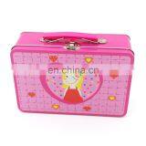 Cartoon Tin Lunch Box 194*130*70mm With Lock and Key for Children thumbnail-6