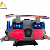 Guangzhou Virtual Reality Alliance Game Simulator Machine 9D VR 6 Seats Cinema Theater