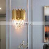 2021 Luxury Restaurant Hotel Home Bedside Modern Wall Mounted LED Crystal Wall Light thumbnail-3