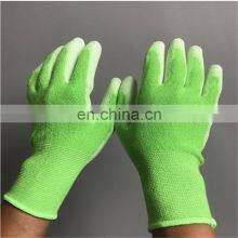 Environmental Friendly Bamboo Fiber Palm Coated PU Working Gloves thumbnail-2