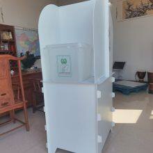 Chinese Cheap Price Standalone Corrugated PP PPC Plastic Voting Booth Individual Voting Box Wholesale thumbnail-4