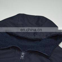 Factory Outlet 2021 Christmas Wholesale Customized Winter Lightweight Polyester Fleece Hooded Jacket thumbnail-5