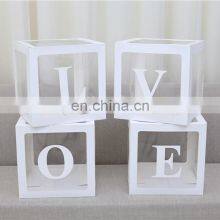 Clear Empty Balloon Surprise Gift Box Halloween Airballoon Explosion Packaging Box Wholesale thumbnail-2