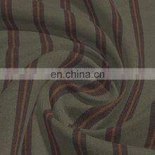 Stock Fabric Yarn Dyed Polyester Rayon Stripe Fabric For Garments thumbnail-2