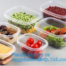Microwave Lunch Bento Box Eco-friendly 700ml Disposable Plastic pp Food Storage Containers Food Take Away Packaging Box thumbnail-2
