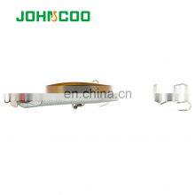 JOHNCOO 90mm 15g Sinking Pencil Lure Fishing Pencil Bait Propeller Lure thumbnail-3