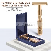 Classic Safety Razor For Men Aluminum Alloy Material High Quality Factory Whosale