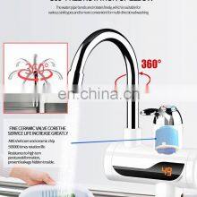 Kitchen Instant Electric Heating Water Faucet Fashion With Instant Heater Digital Display Faucet Hot and Cold Dual Use thumbnail-5
