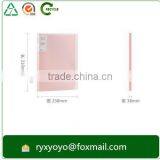 a4 High Quality Transparent pp Plastic Display File Folder Clear Book thumbnail-1