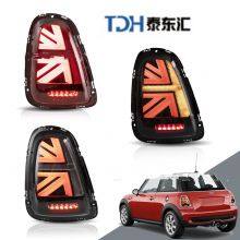 Car Lamps for BMW Mini Cooper S Union Jack R56 R57 R58 Smoke LED Tail Lights thumbnail-1