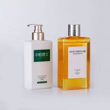 Empty 200ml 500ml Shampoo Bottle With Custom Printing Label Lotion Pump Caps thumbnail-3