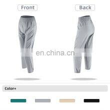 High Quality OEM Women Casual Joggers Pants Large Side Pocket Breathable Sweatpants thumbnail-4