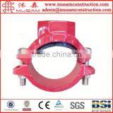 Ductile Iron Grooved Couplings and Grooved Mechanical Outlet Pipe Fitting Adapter thumbnail-6