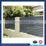 new style aluminum garden privacy fence