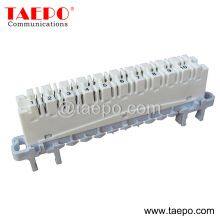 Sample Free Profile Cat5e 10 Pair Disconnection Krone Lsa Highband Module With REACH Test Report From China Factory TAEPO