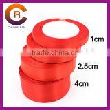 Red Custom Printed Different Sizes Bow Tie Size Ribbon thumbnail-1