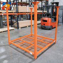 Warehouse Racking Customizable Portable Foldable Steel Storage Rack System Collapsible Stackable Pallet Racks Warehouse Use thumbnail-2