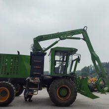 Export to India for Sugarcane Plantations, Sugar Factory Sugarcane Harvesting Loading and Unloading Transportation Machinery - LZ9800 Sugarcane Loader thumbnail-5