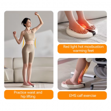 EMS Foot Massager With Red Light Therapy & Rotating Nodes | OEM/ODM Available thumbnail-4