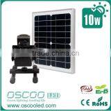 10-30w Lightning Detector With Solar Power Panel Waterproof Mini Led Flood Light thumbnail-5