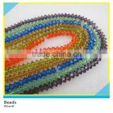 One Strand Square Shape Faceted Loose Crystal Beads 8*8 mm Strands of Glass Crystal Beads thumbnail-2