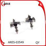 Stainless Steel Custom Earrings Mens Cross Ear Stud Earrings thumbnail-1