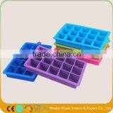 BPA Free Square Shaped Silicone Ice Cube Tray thumbnail-3