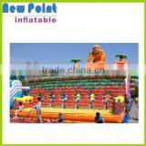 Large Cartoon Inflatable Amusement Park for Kids