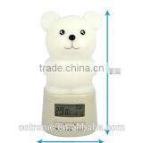 EN71-1-2-3 Approval Touch On/off Digital Night Light Thermometer-Hygrometer