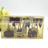 Green Pattern Polyresin Bathroom Shower Curtain Hooks thumbnail-4