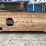 Solid Wood Furniture Sideboard Storage Cabinet Design for Living Room thumbnail-4