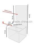 Customized Acrylic Suggestion Box Or Collection Box Manufacture In China thumbnail-2