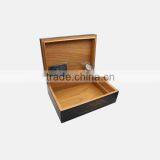 Matte Lacquer Spanish Cedar Cigar Humidor thumbnail-4