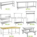 Restaurant Equipment Stainless Steel Work Table/Stainless Steel Preparation Work Table thumbnail-3