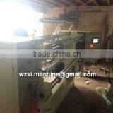 WFQ-1100B PLC Control 3 Motor High Speed Horizontal Type Plastic Film Roll Slitting and Rewinder Machine thumbnail-2