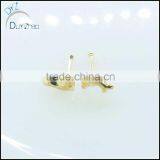 Fashion Foot Shape Gold Nose Ring thumbnail-1