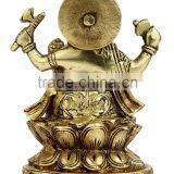 Brass Ganesha Sitting 5" thumbnail-3