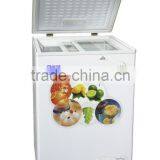 Top Open Door Chest Freezer,deep Freezer With Lock&key,interior Lamp,inner Glass Door thumbnail-4