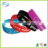 Good Quality Custom Cheap Silicone Wristband thumbnail-2
