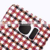 For Samsung Galaxy S6 Grid Pattern PU Leather Case Cell Phone Case, For Samsung S6 or For Samsung S6 Edge thumbnail-6