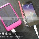 5000mah USB Mobile Solar Charger With LED Flashlight for Mobile thumbnail-1
