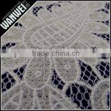 Grey Design for Order Nylon Cotton Knitting for Arab Caloco Ladies Dress Burn-out Fabric thumbnail-4